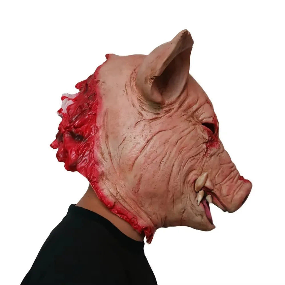 Masque de Cochon Halloween Profil