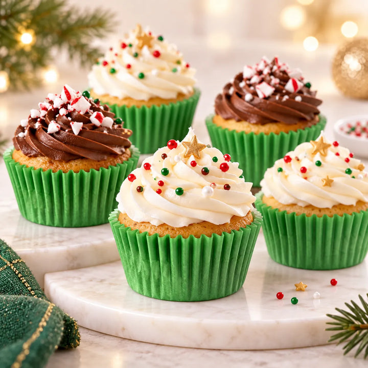 Moule Cupcake Verte unique
