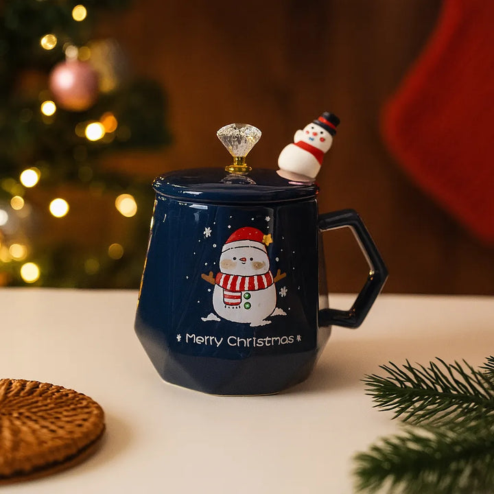 Mug Noël Original Bleu
