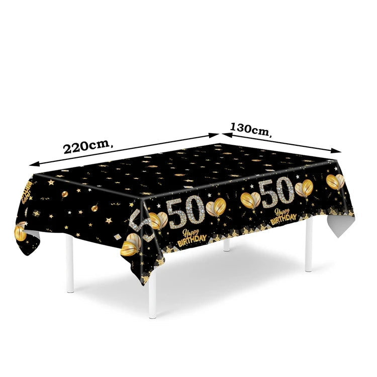 Nappe Anniversaire 50 ans Classique