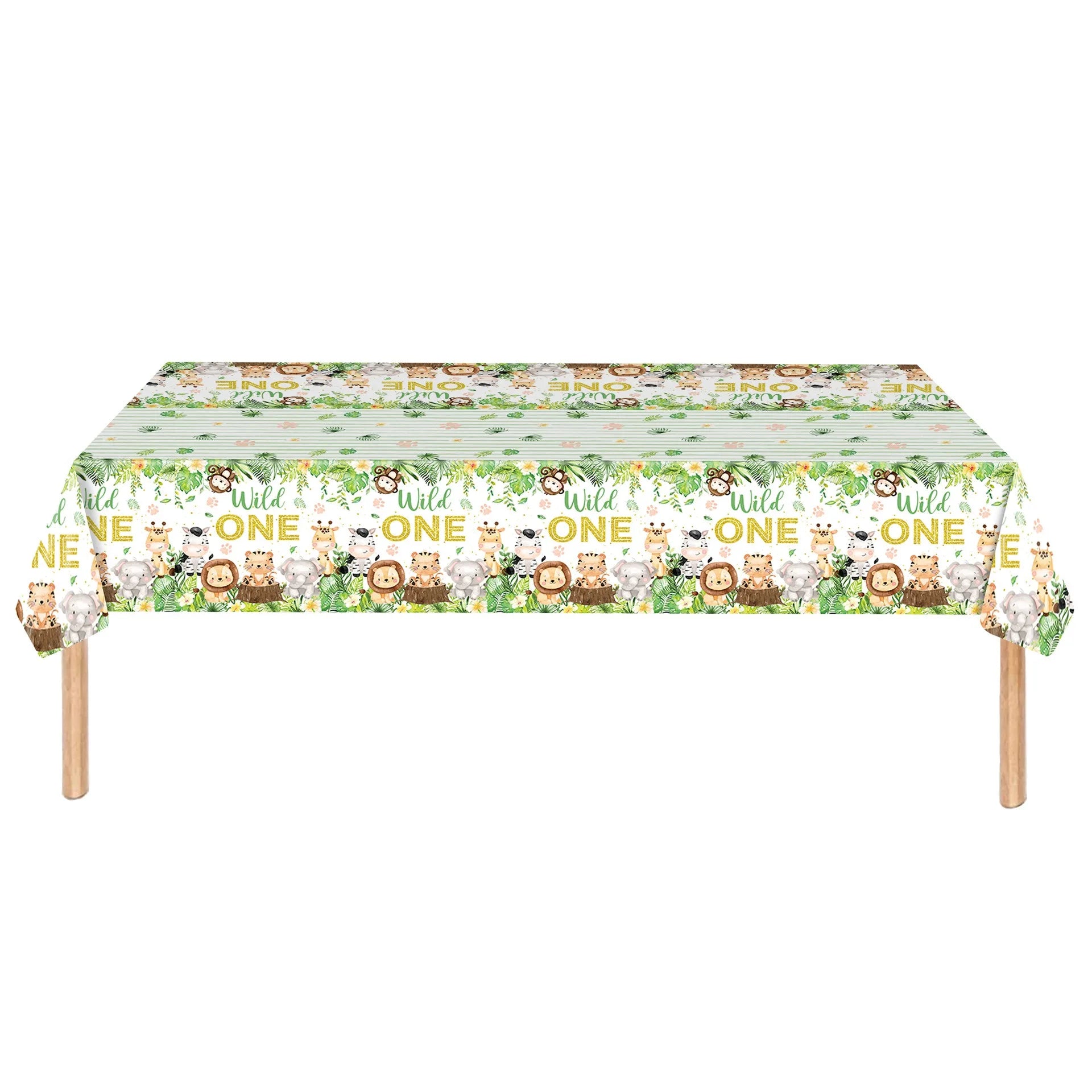 Nappe Anniversaire Jungle