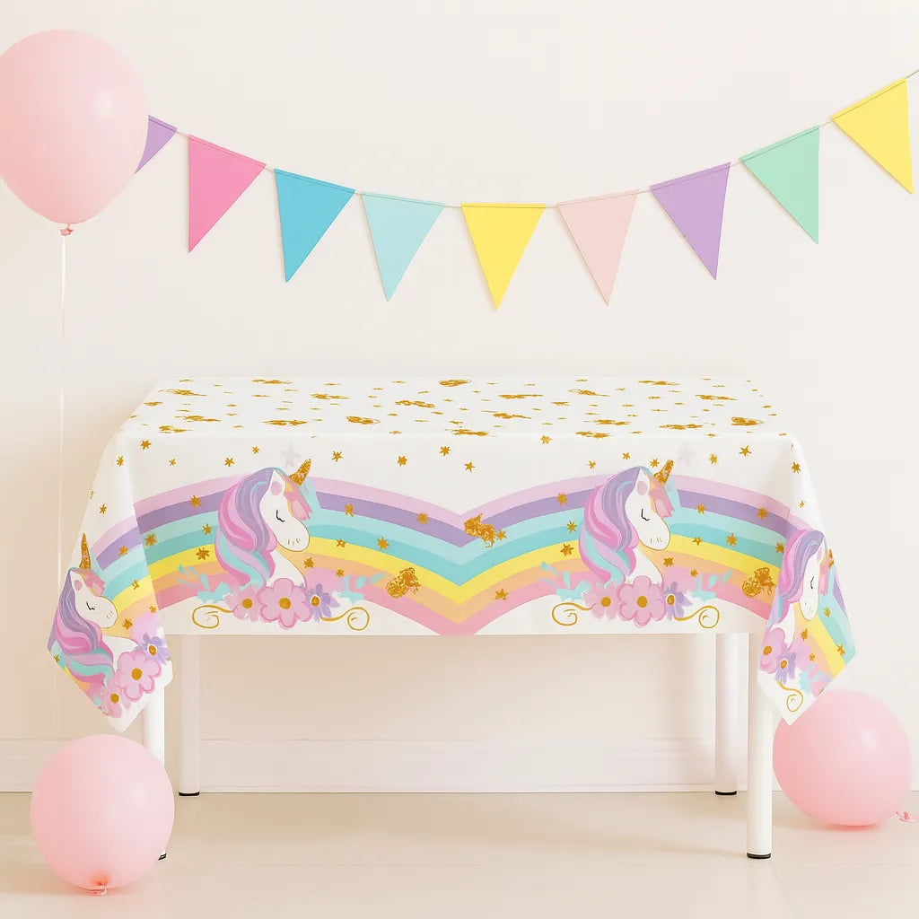 Nappe Anniversaire Licorne