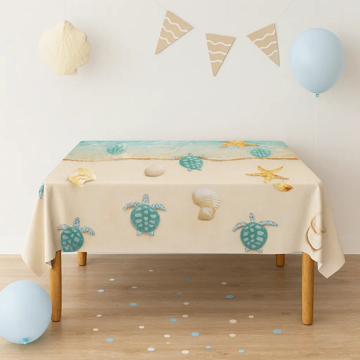 Nappe Anniversaire Plage