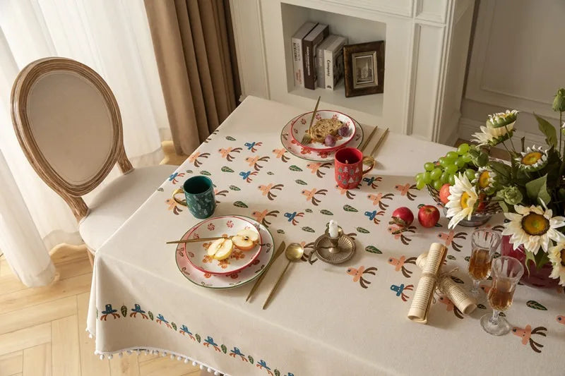 Nappe Chic à Motifs Rennes Joyeux