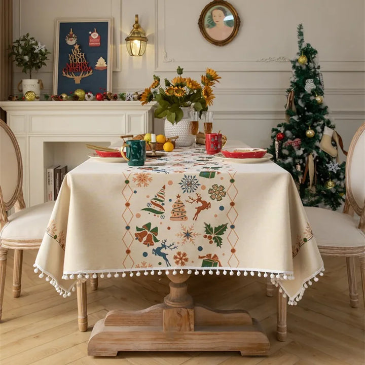 Nappe Design à Motifs Noël