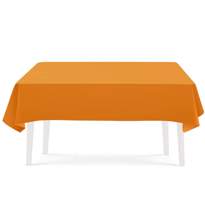 Nappe Jetable Orange Unie
