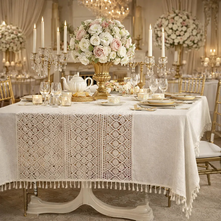 Nappe Mariage Elégante Boho