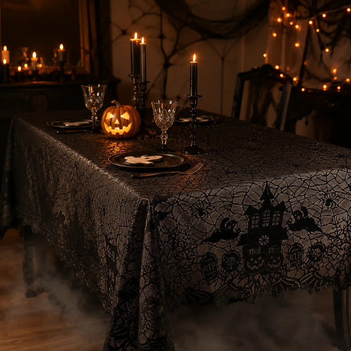 Nappe Toile d’Araignée Halloween 