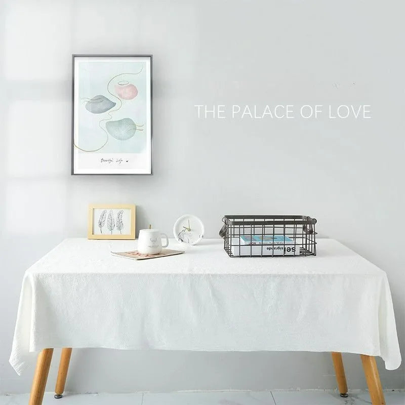 Nappe de Table Blanche Epurée