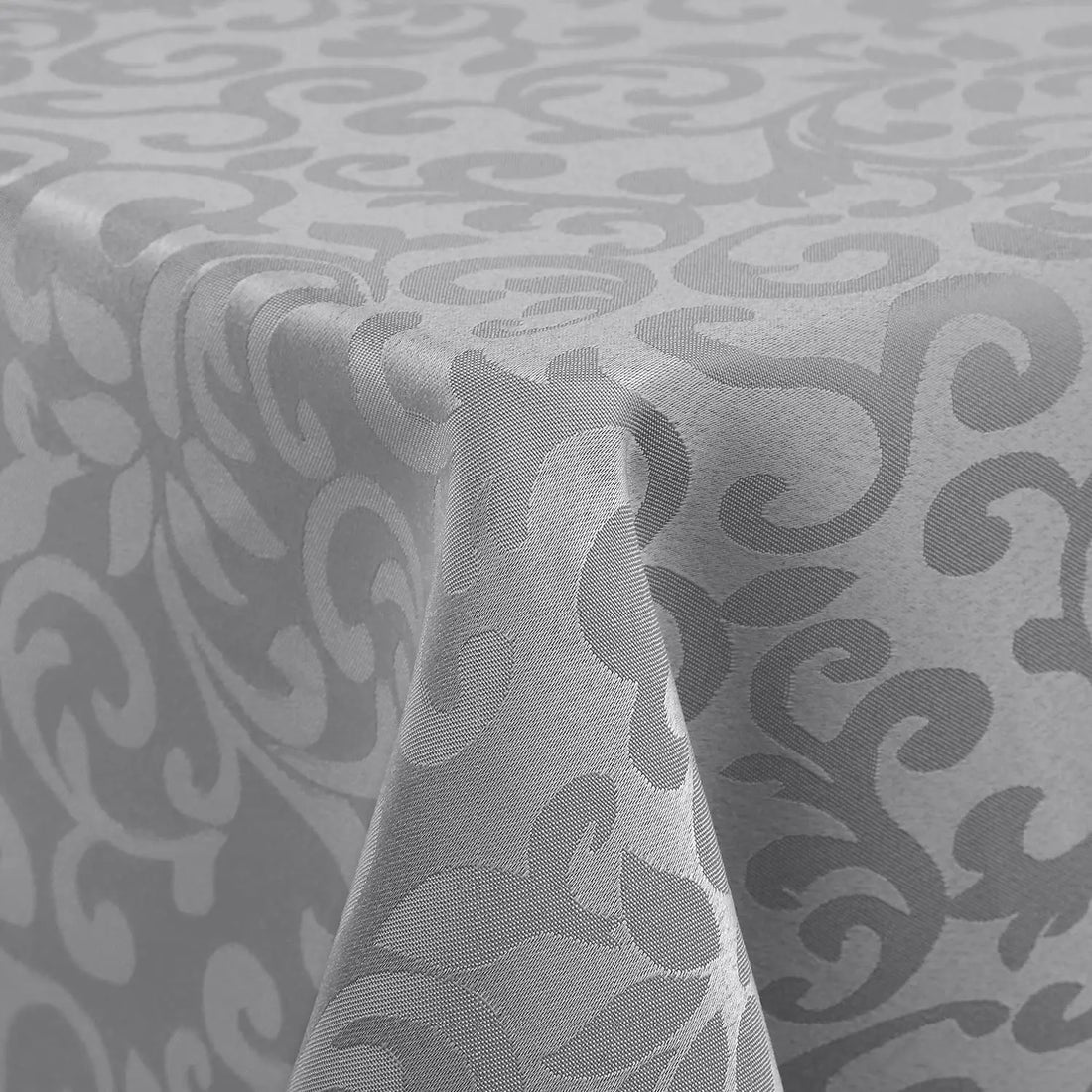 Nappe de Table Grise à Motifs Sobres Parfaite