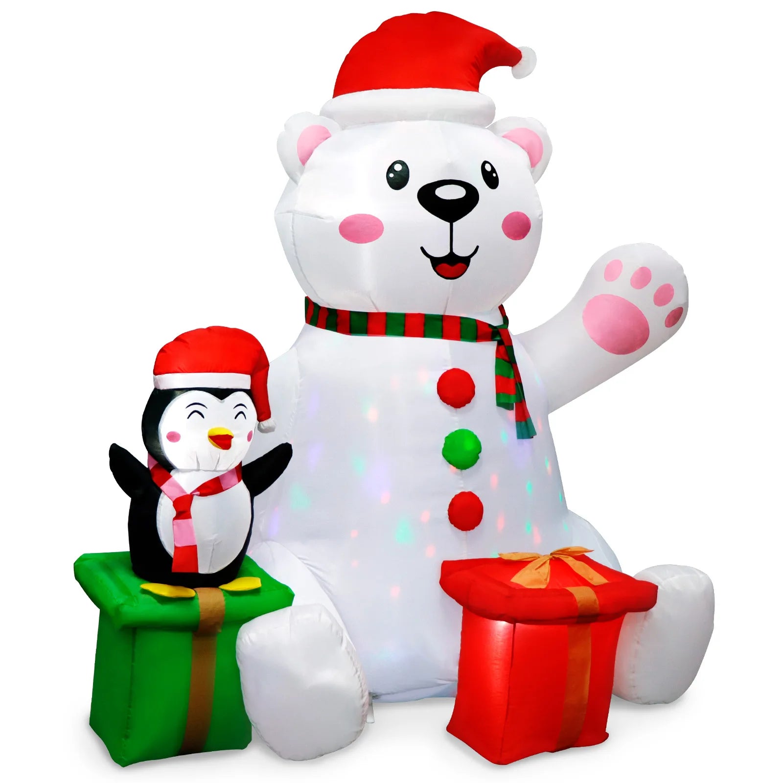 Ours Polaire Noël Gonflable Design