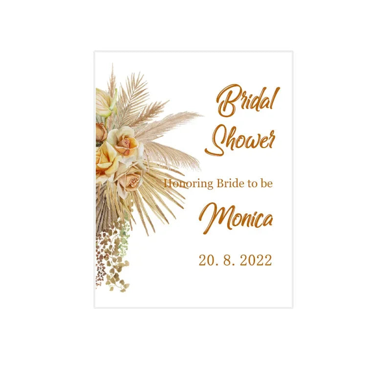 Panneau Bienvenue Mariage Toile Beau