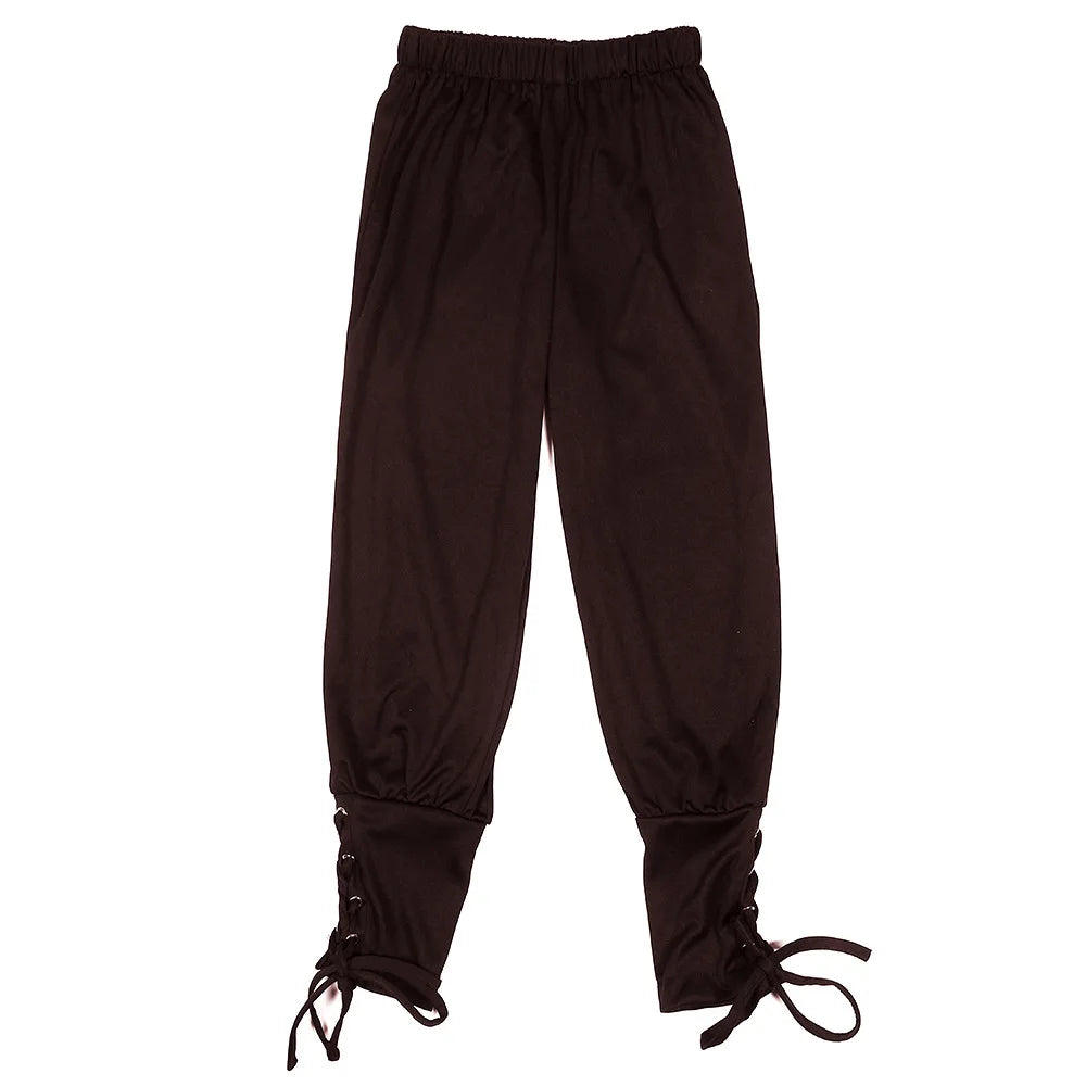 Pantalon Pirate Marron Garçon en Polyester