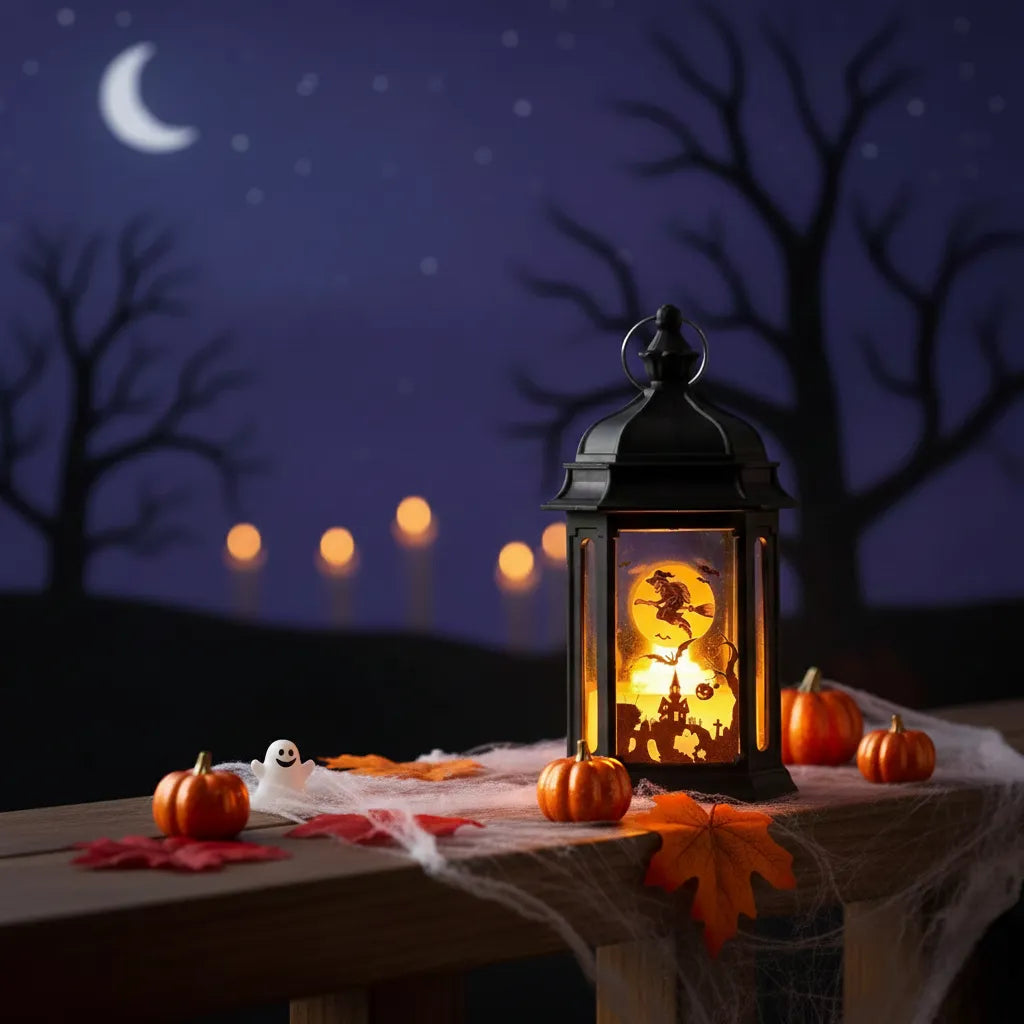 Petit Lanterne Design Motif Halloween