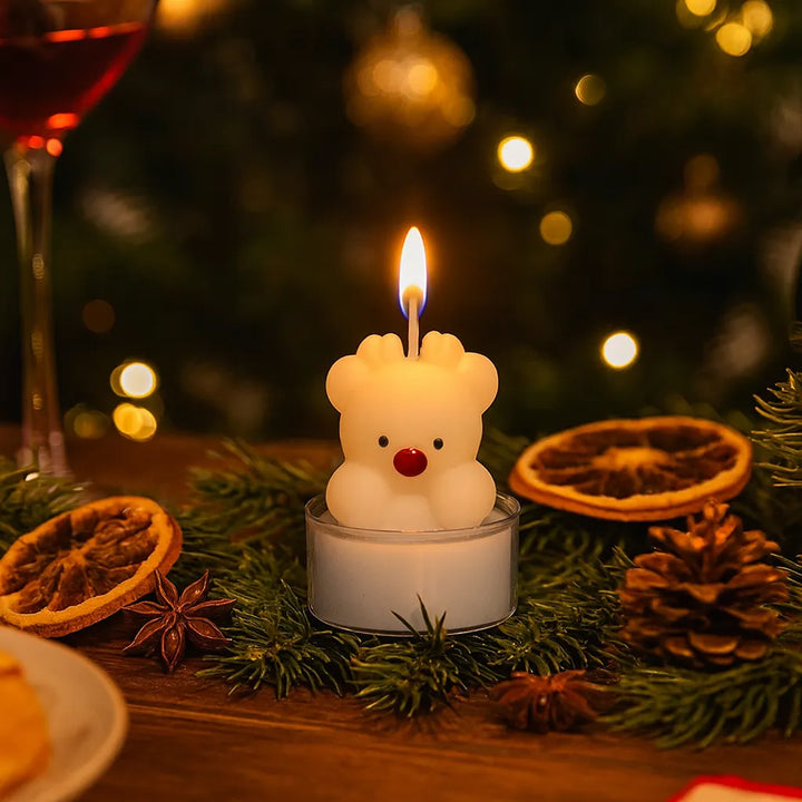Petite Bougie Mignonne Noël