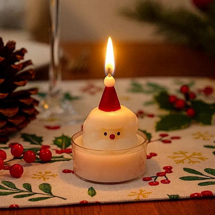 Petite Bougie Père Noël