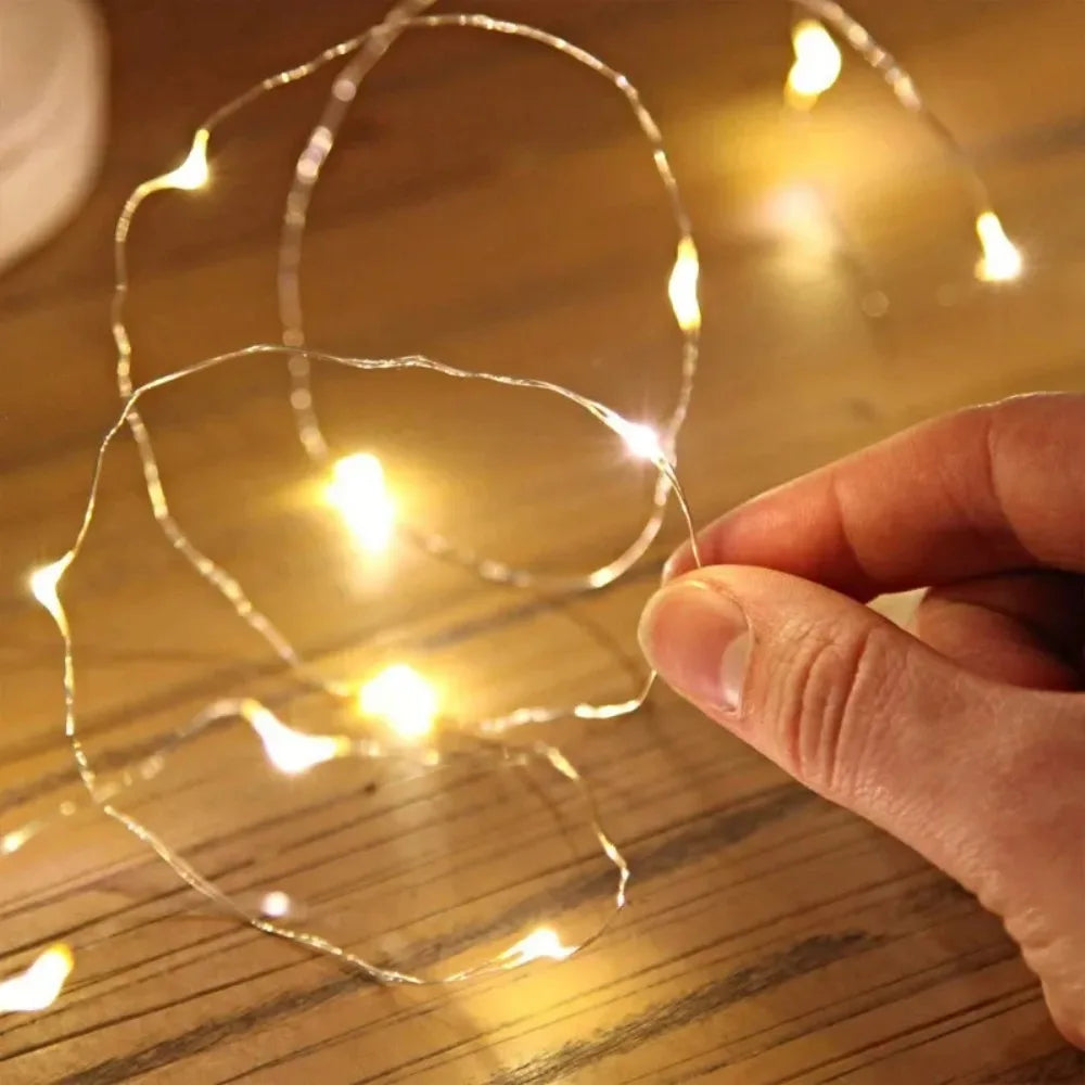 Petite Guirlande LED Bland Chaud fine