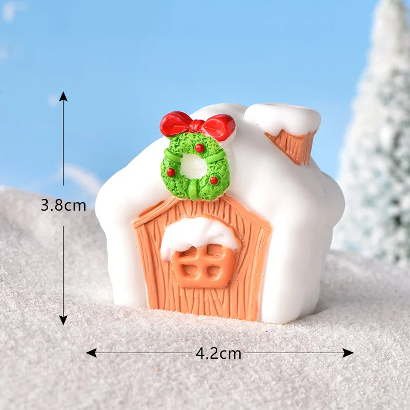 Petite Maison Noël Enneigée