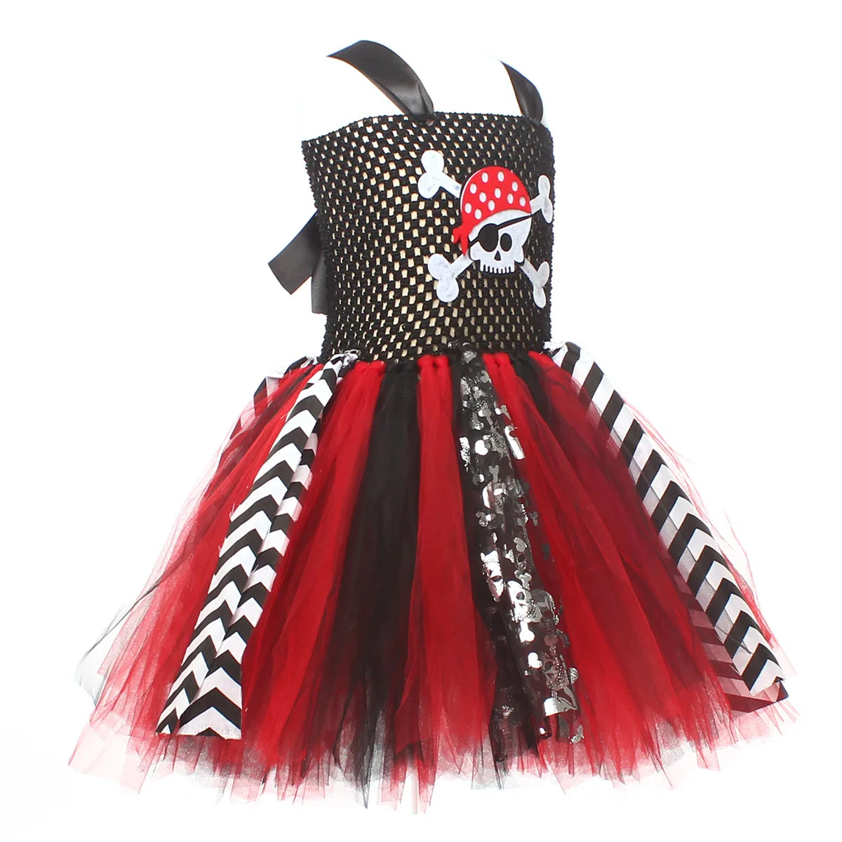 Petite Robe Pirate Fillette Élégante