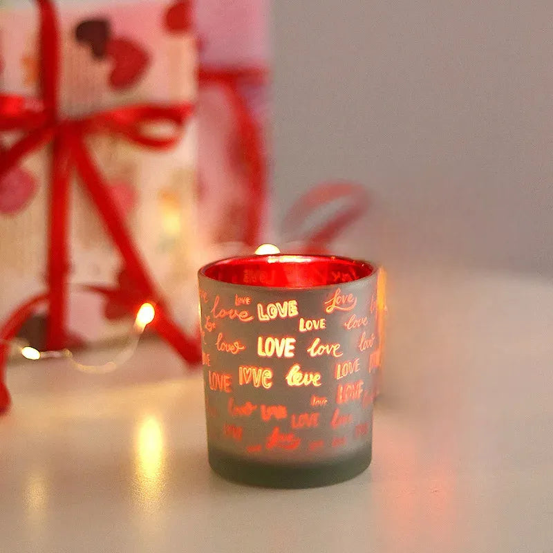 Photophore Love Design élégant