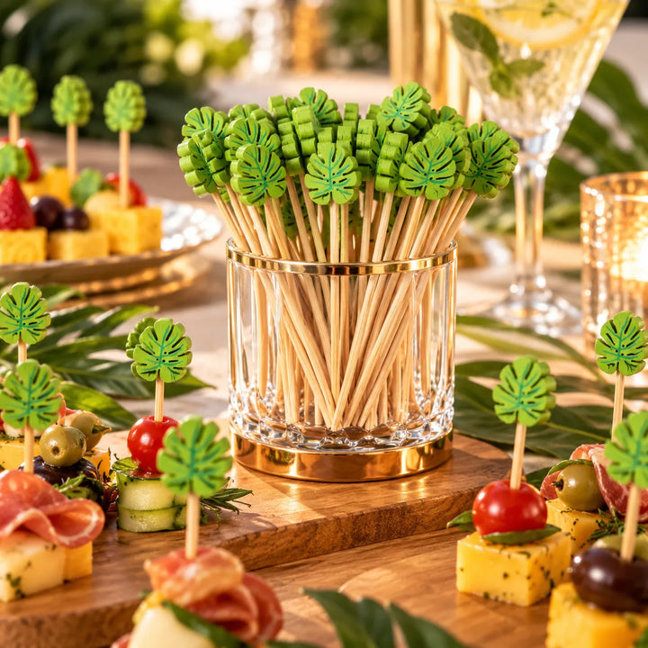Pic Cocktail Feuille de Palmier unique
