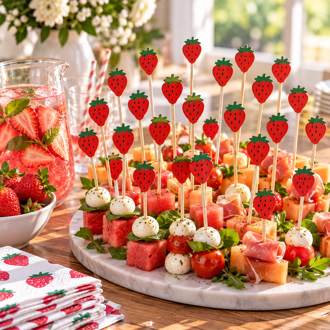 Pic Cocktail Fraise  Exotique