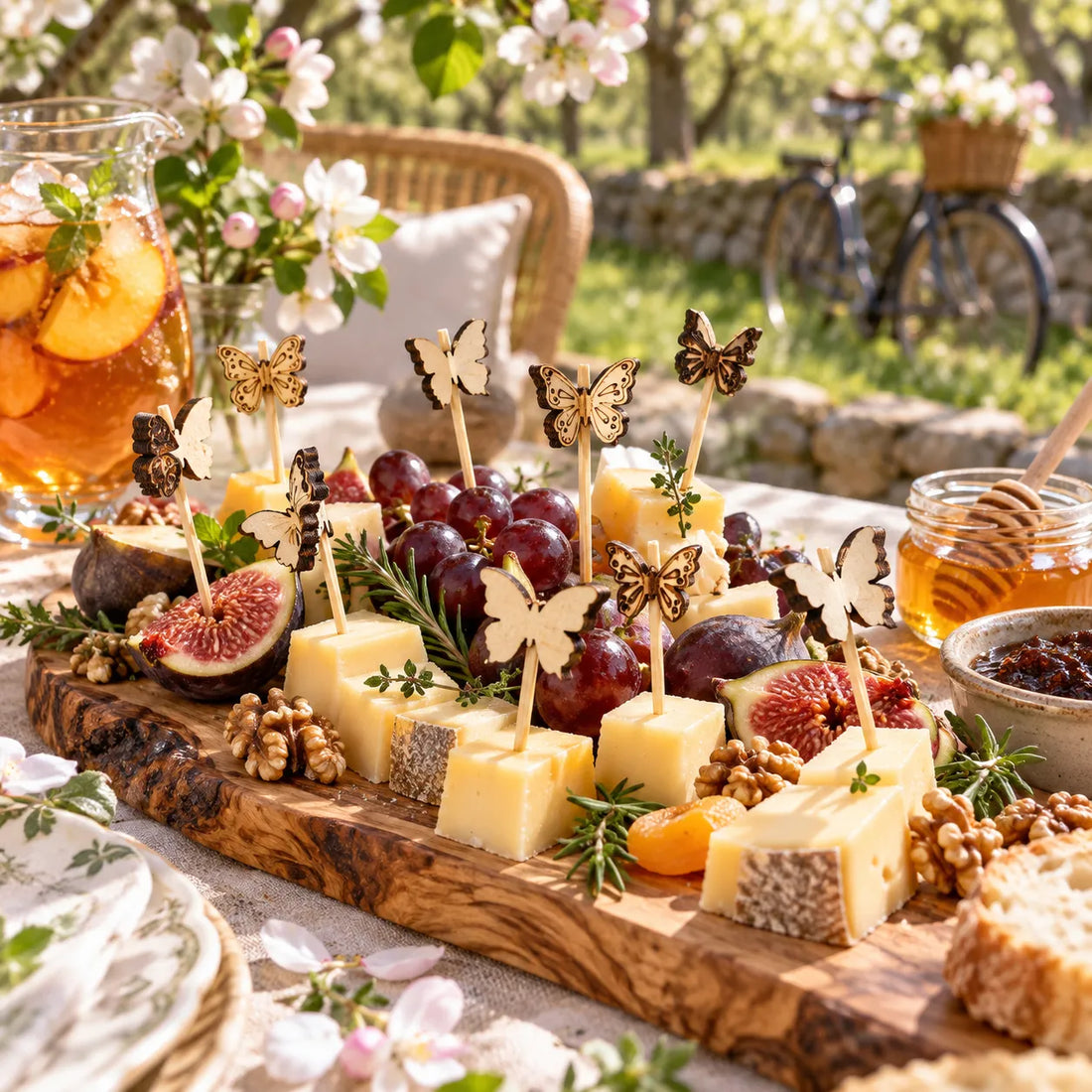 Pics Alimentaire Papillon Bambou Naturelle