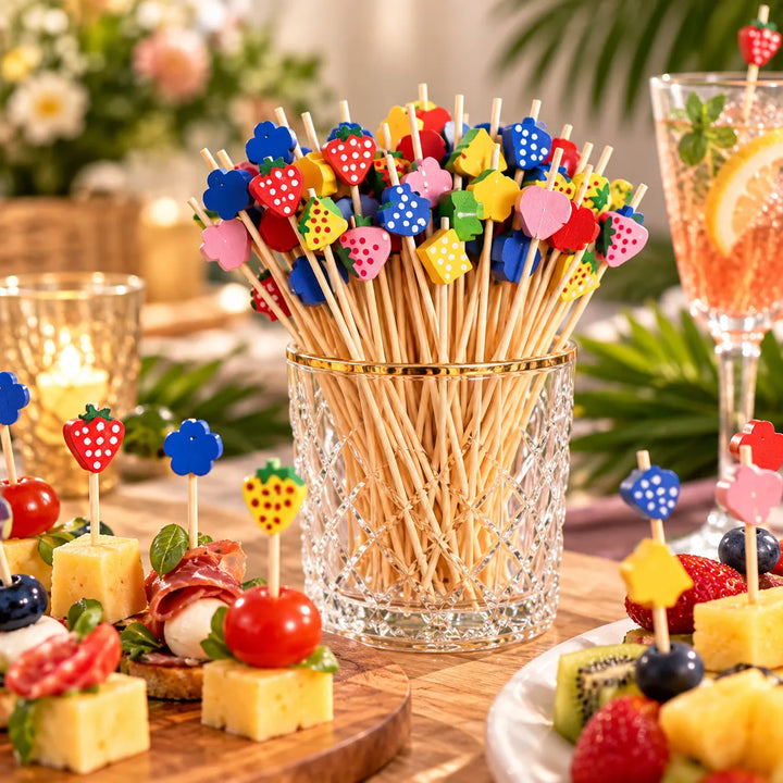 Pics Cocktail Colorés mignon