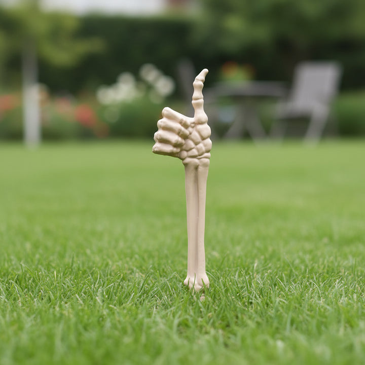 Piquet de Main Squelette pour Jardin
