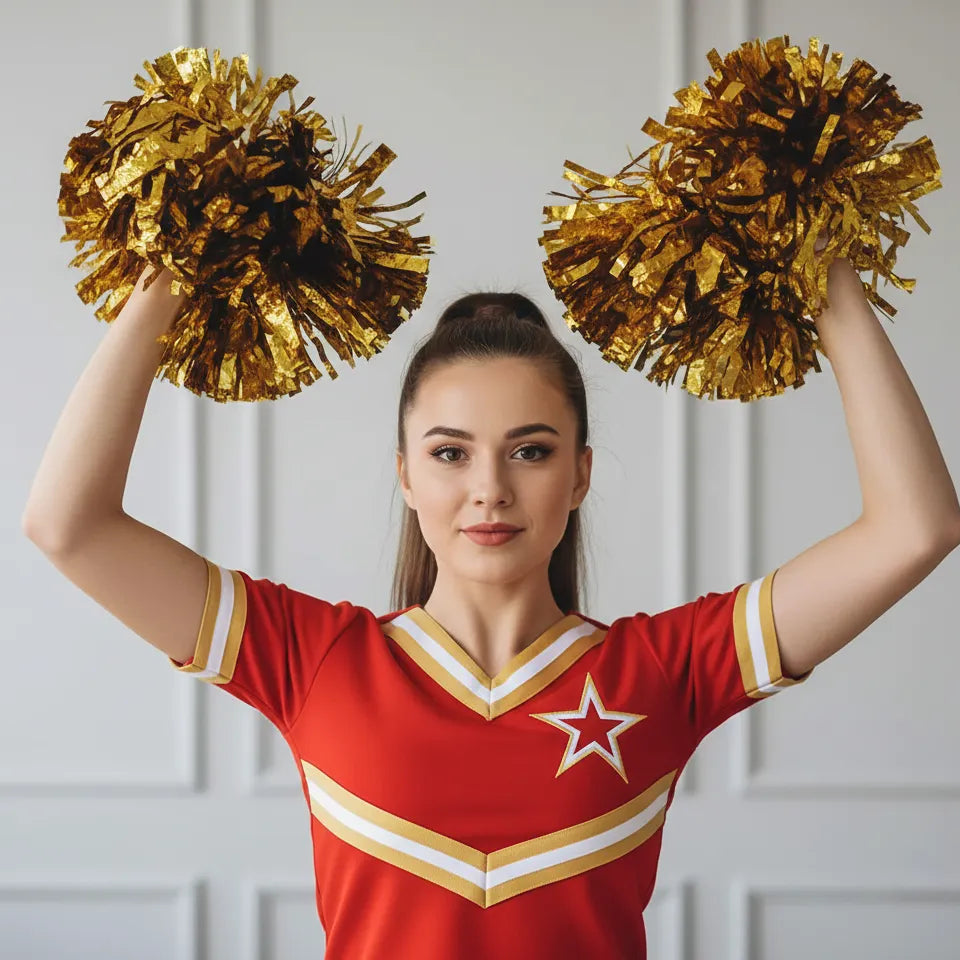 Pompoms de Pom-Pom Girl Dorés