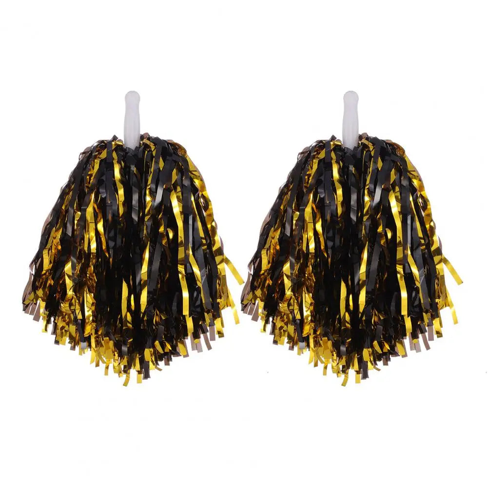Pompons de Pom-pom Girl Noir et Doré Design