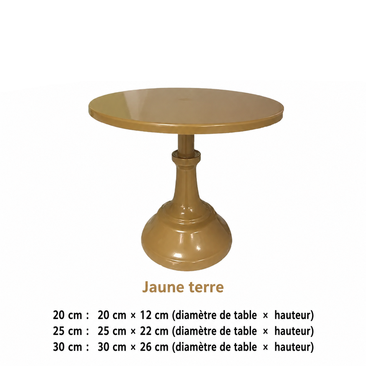 Présentoir à Gâteau Design Dimensions