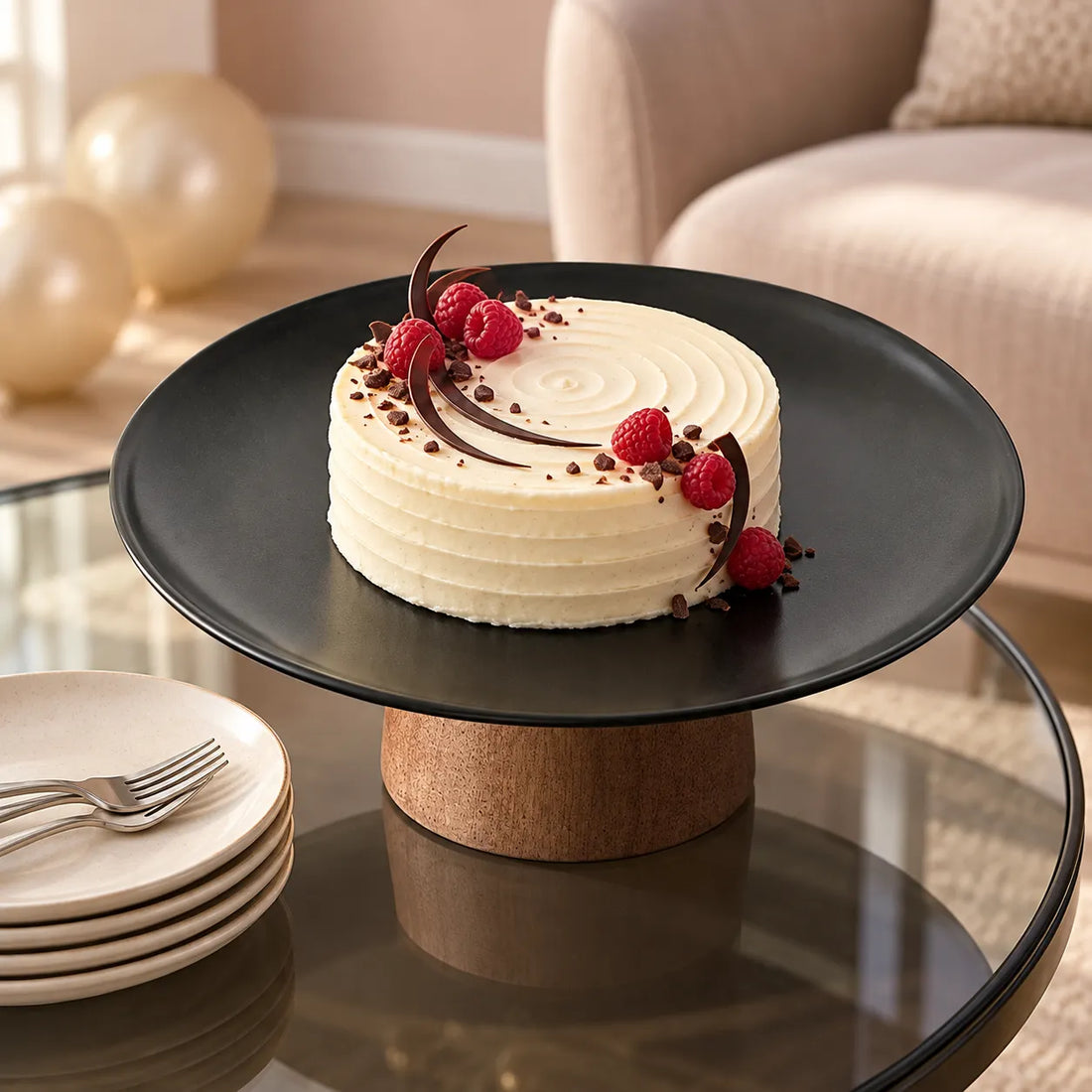 Présentoir à Gâteau Raffiné moderne