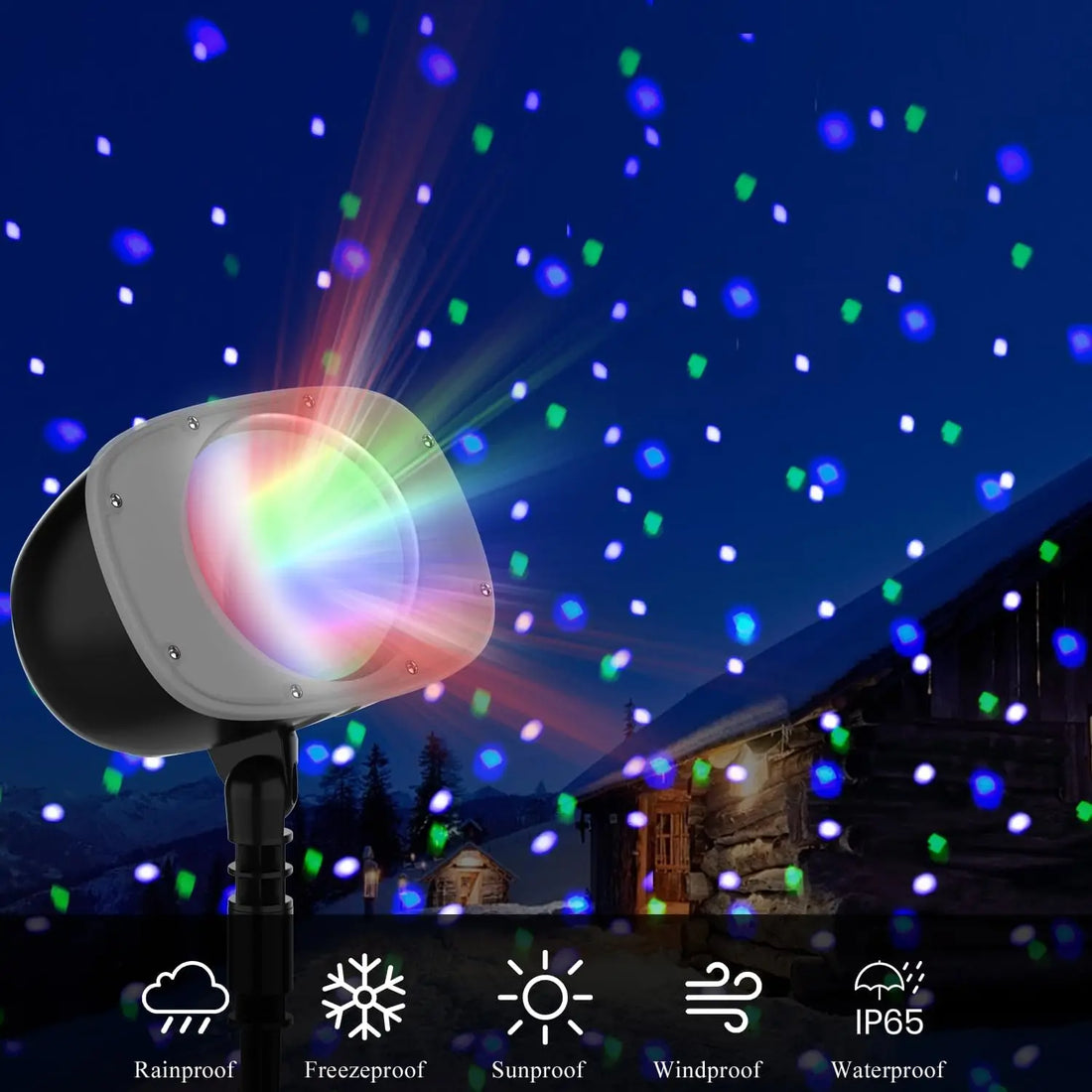 Projecteur Noël Ambiance Féérique tendance