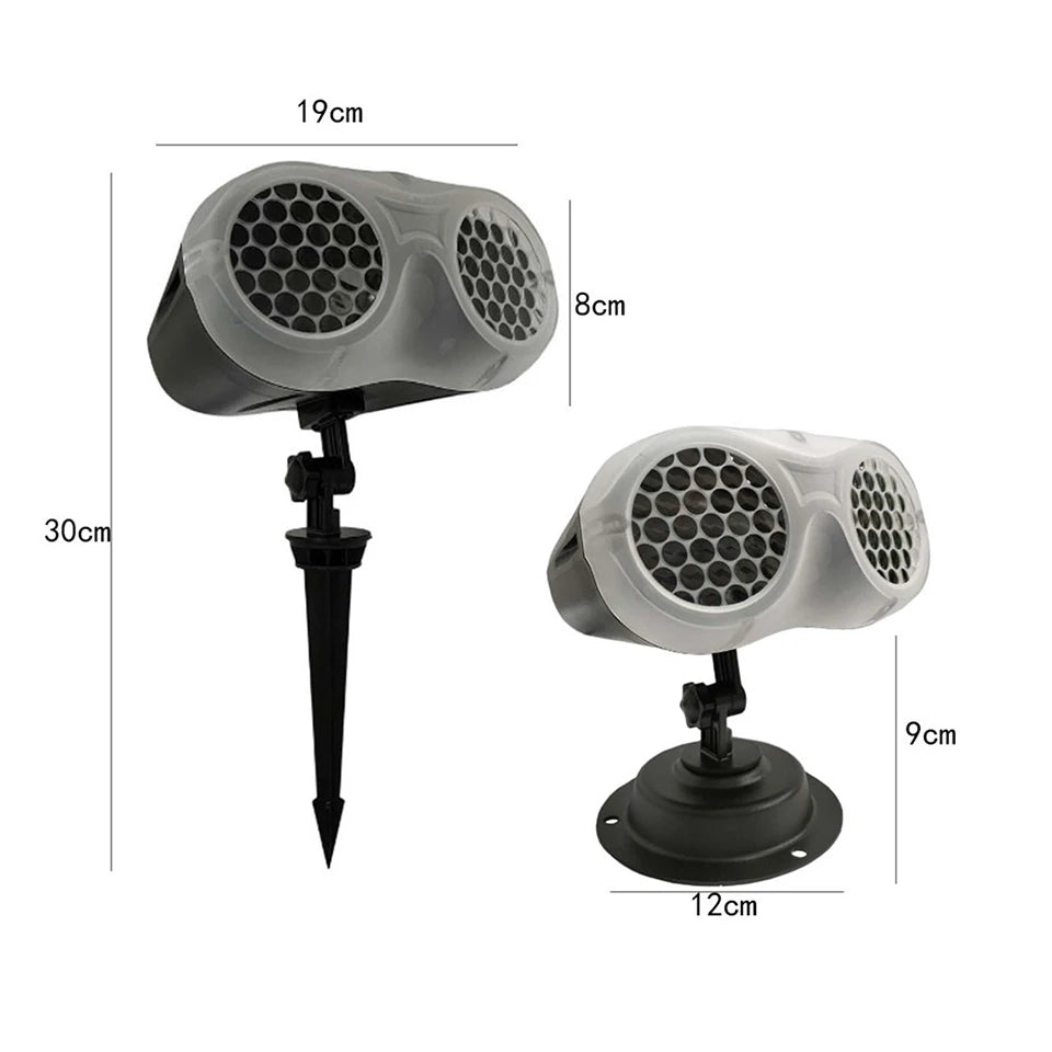 Projecteur Noël Chute De Neige stylé