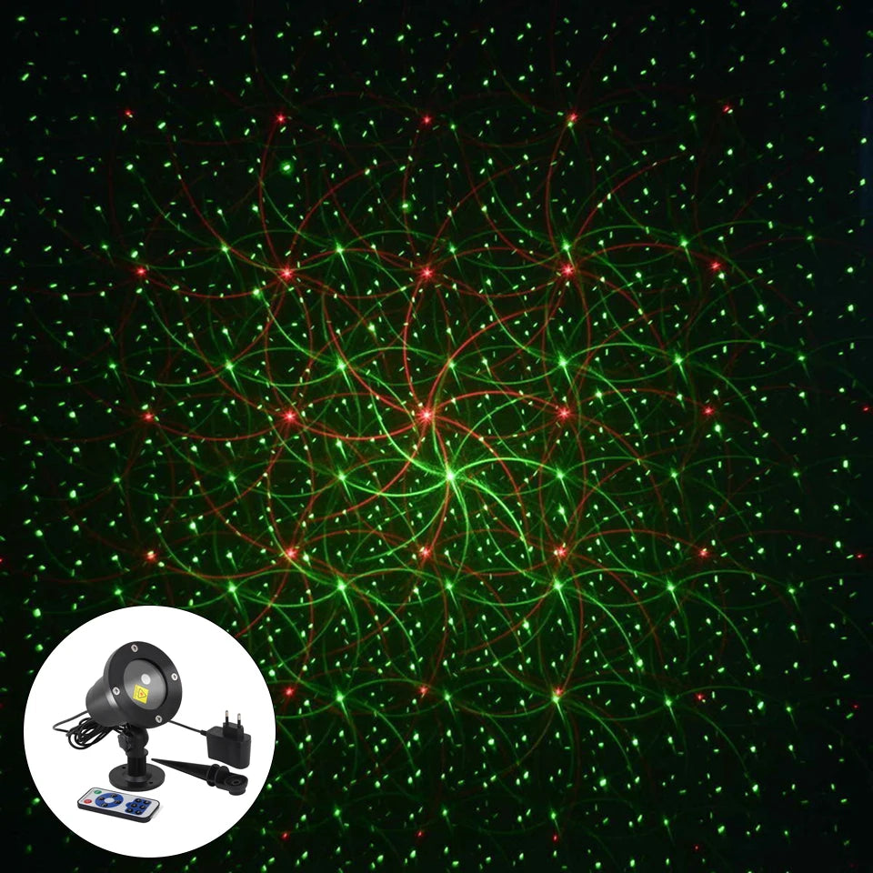 Projecteur Noël Laser Rouge Et Vert tendance