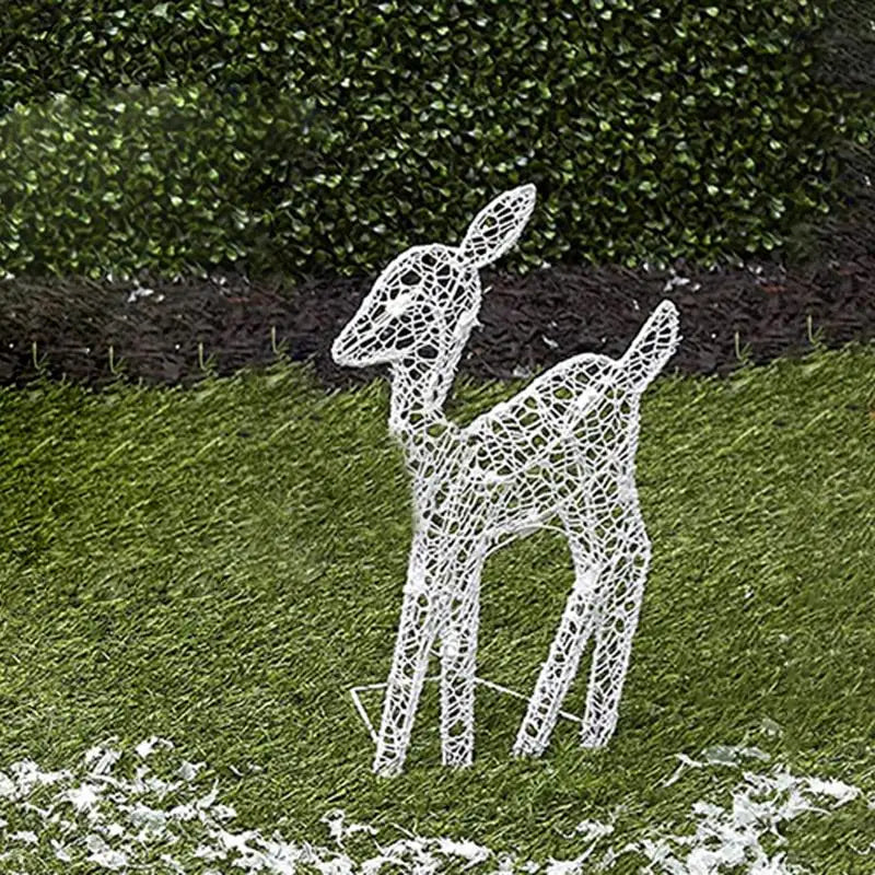 Renne de Noël Extérieur Lumineux chic