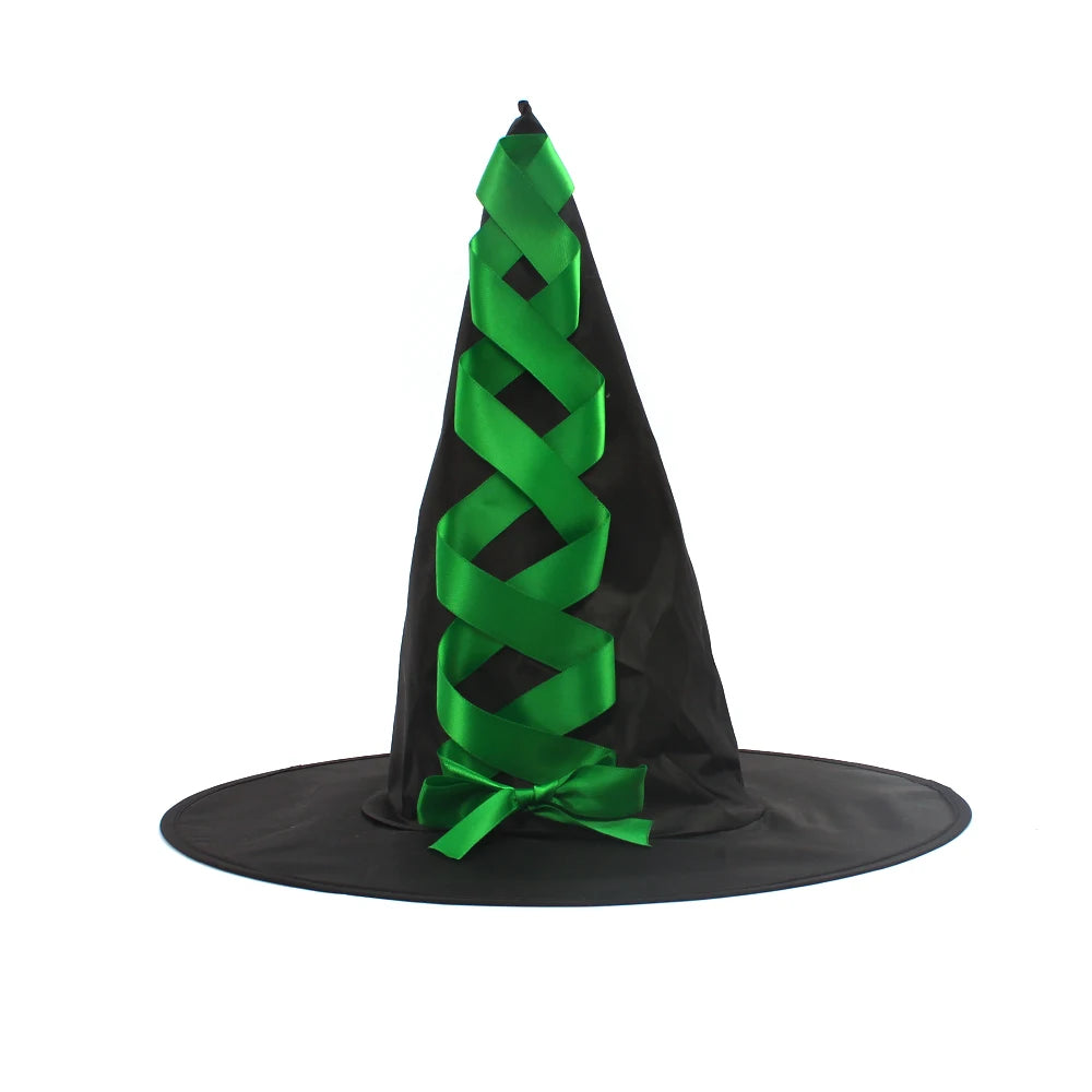 Robe Sorcière Longue Tutu Verte chapeau