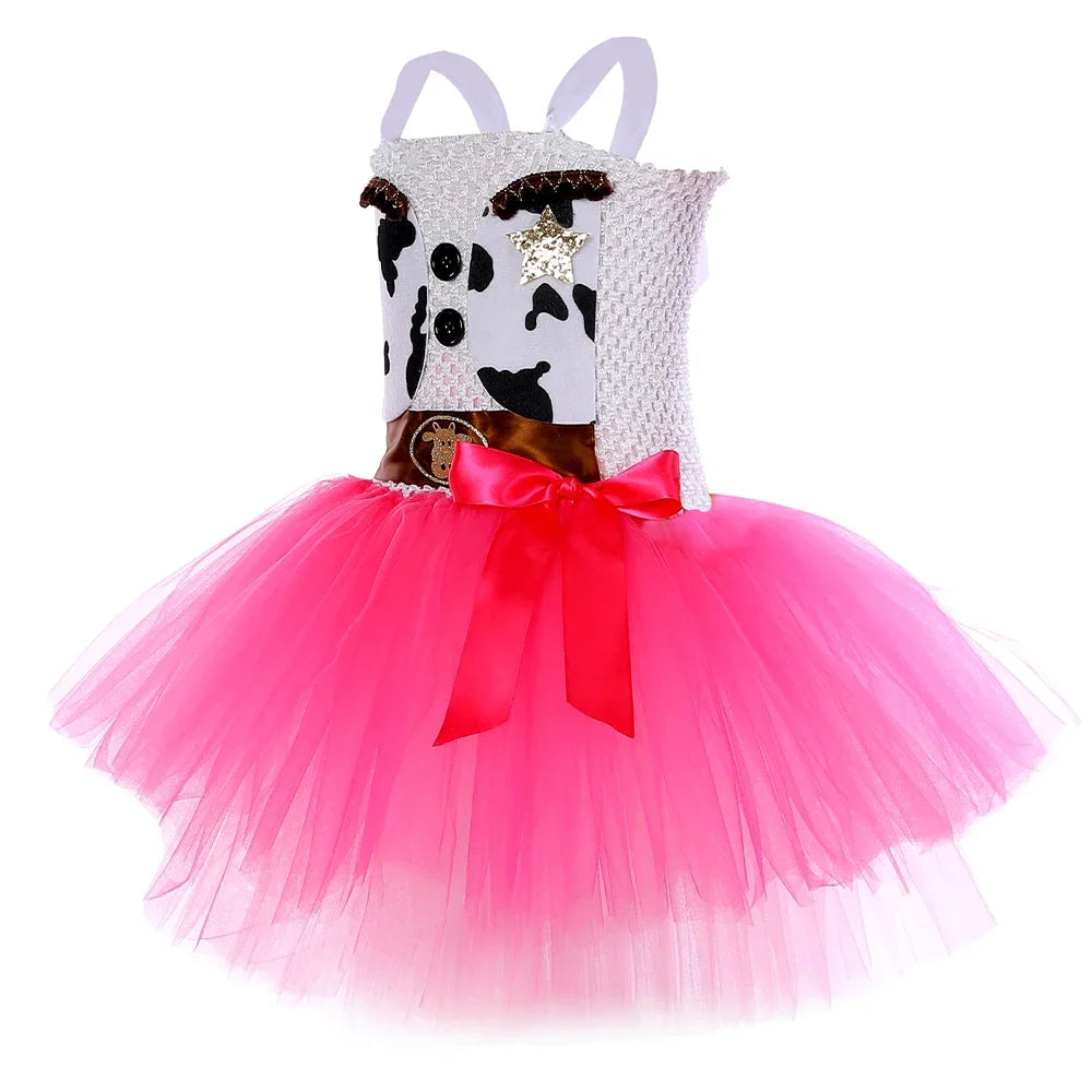 Robe Tutu Cowgirl Design Fille de qualité