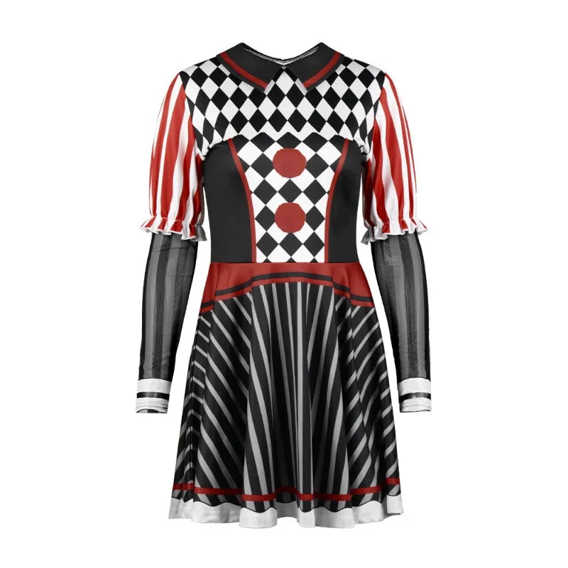 Robe de Clown Imprimée