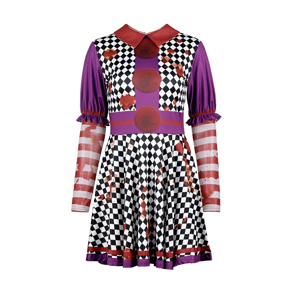 Robe de Clown Violette