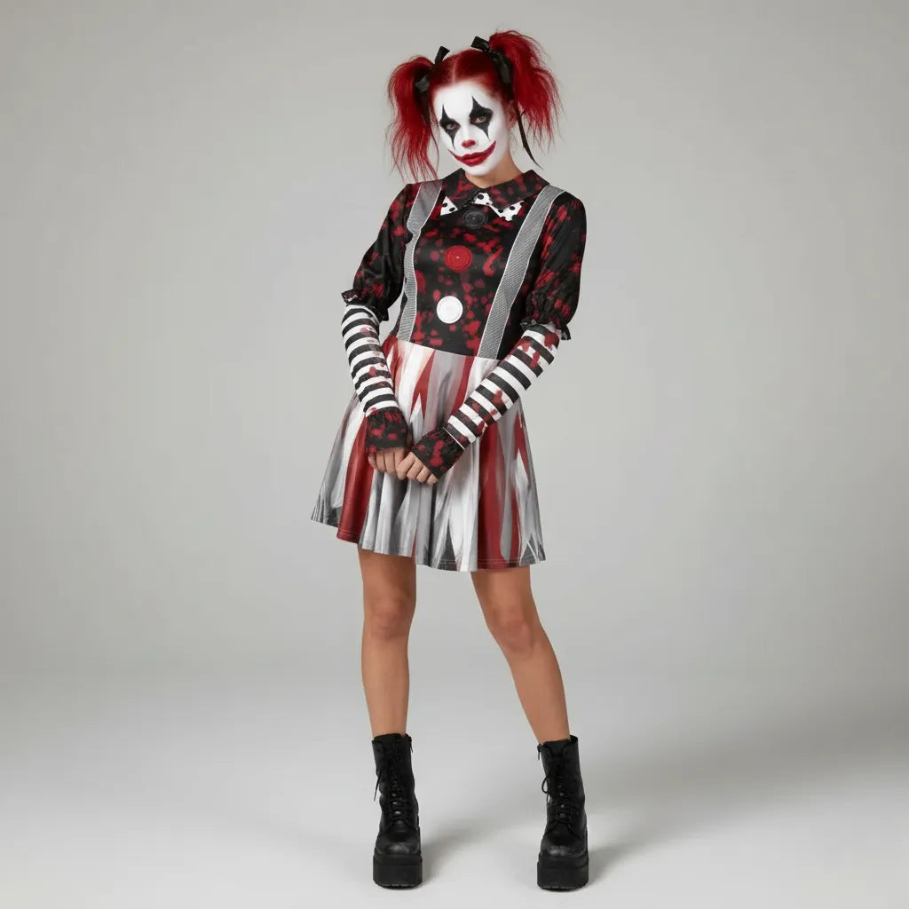 Robe de Clown pour Femme
