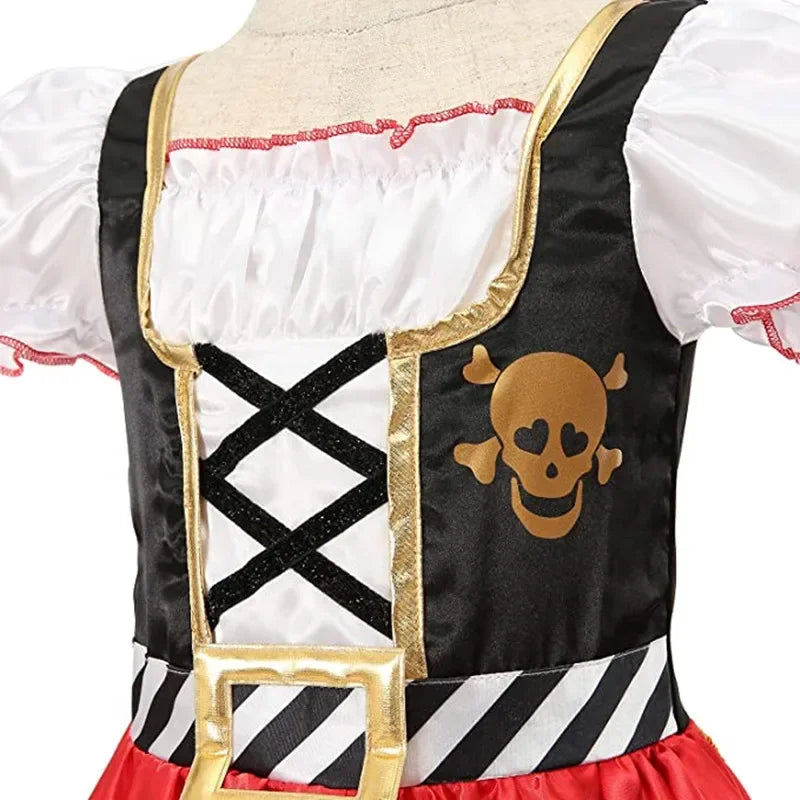 Robe de Pirate avec Accessoires Stylé