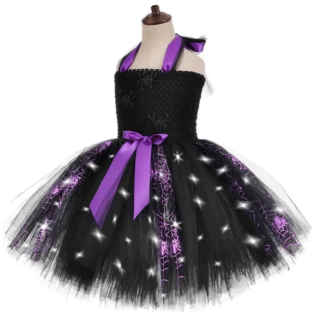 Robe de Sorcière Design à LED pour Fille Belle