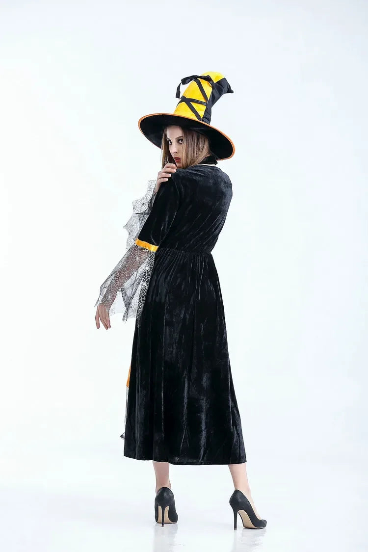 Robe de Sorcière Femme Dos