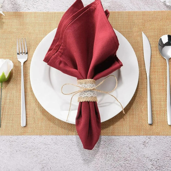 Rond de Serviette Mariage Champêtre