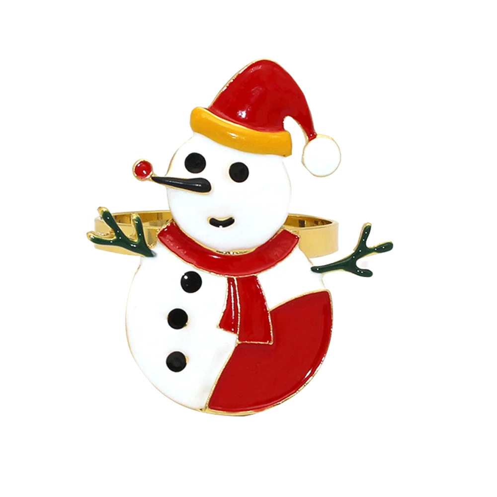 Rond de Serviette de Noël Bonhomme