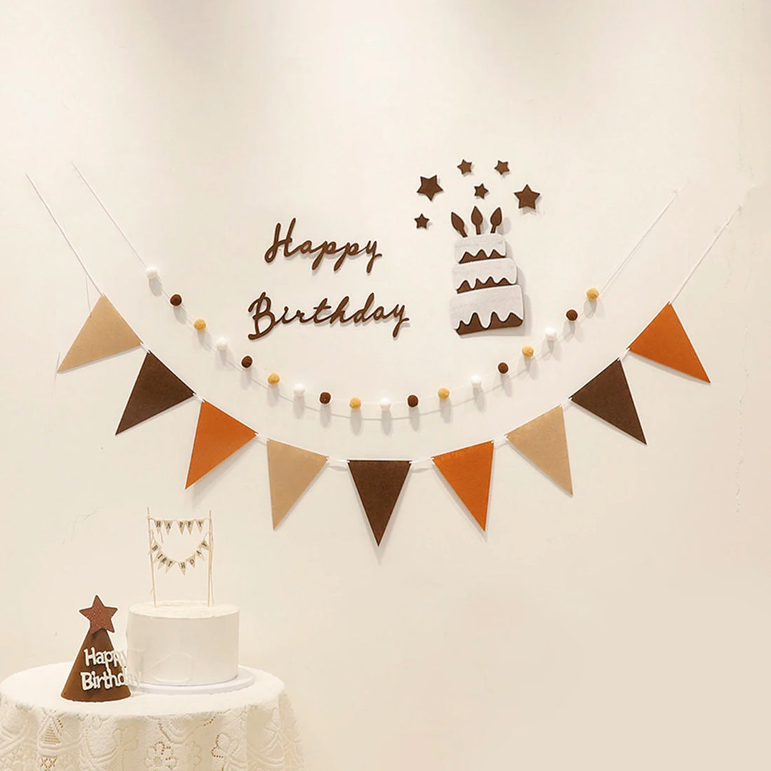 Guirlandes Anniversaire Rétro