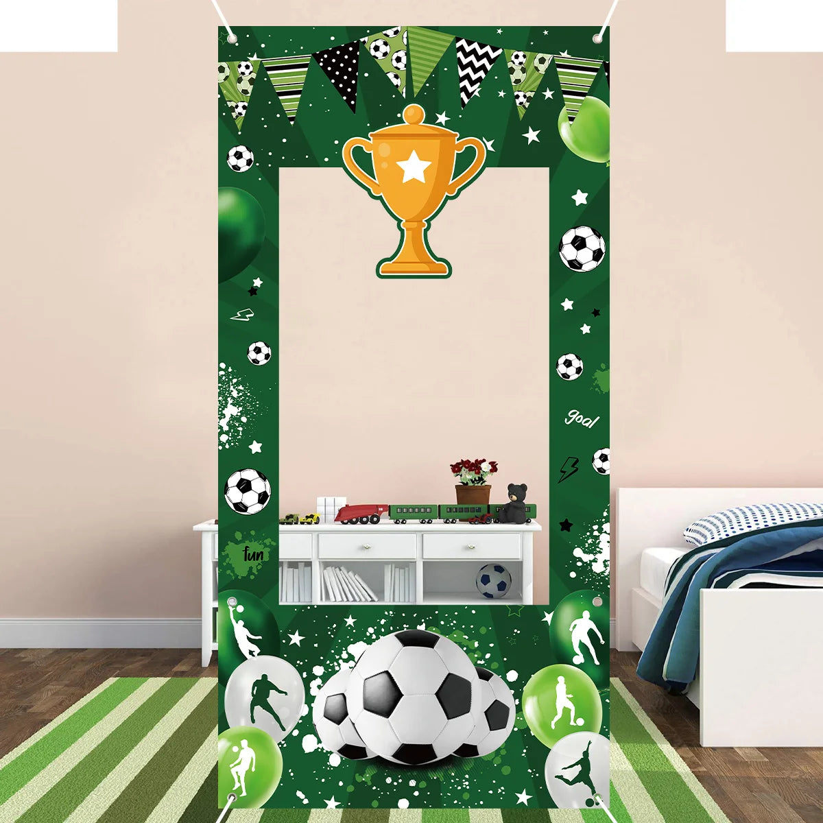 Cadre Photobooth Thème Football