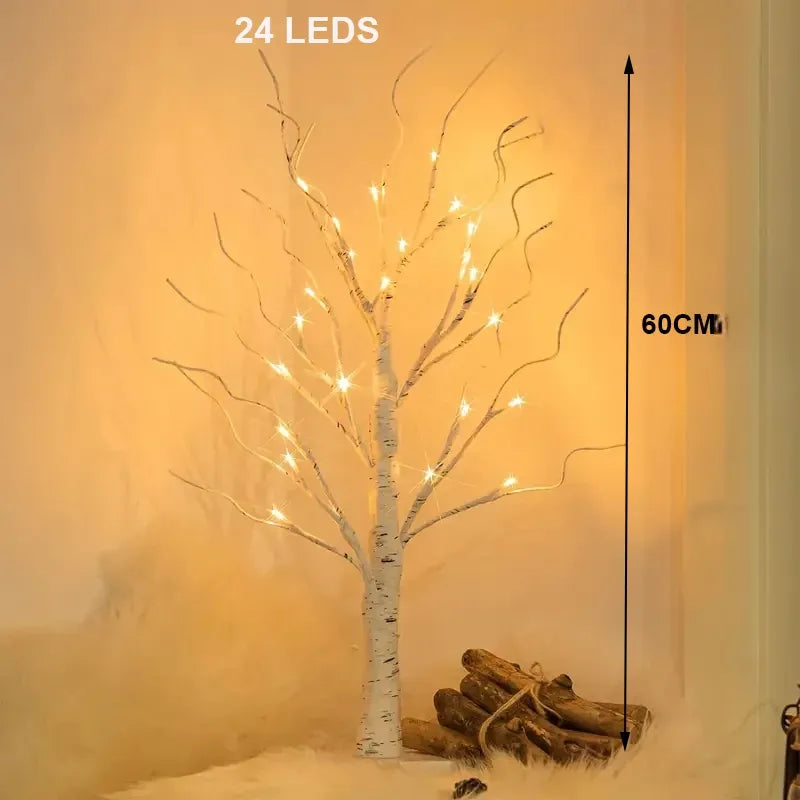 Lampe Arbre Blanc Froid